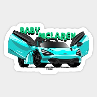 720s Baby Car Sticker